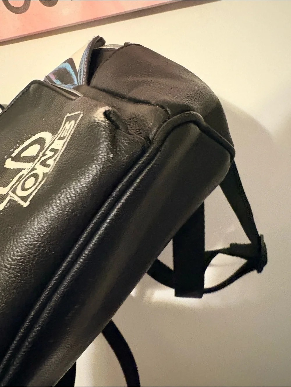 Black 'Wild One' Stitch Character Backpack